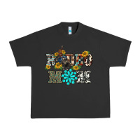 Pigment Black western rodeo bullfighter mom turquoise gemstones  sunflowers Urban Heavy Tee - BarkalooDesign
