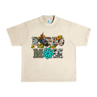 Sandshell western rodeo bullfighter mom turquoise gemstones  sunflowers Urban Heavy Tee - BarkalooDesign
