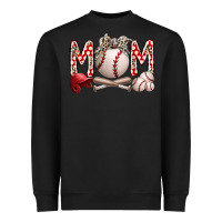 Black mom baseball Heavyweight Sweatshirt - RacoonDesign