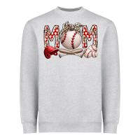 Heather Grey mom baseball Heavyweight Sweatshirt - RacoonDesign