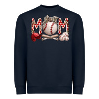 Navy mom baseball Heavyweight Sweatshirt - RacoonDesign