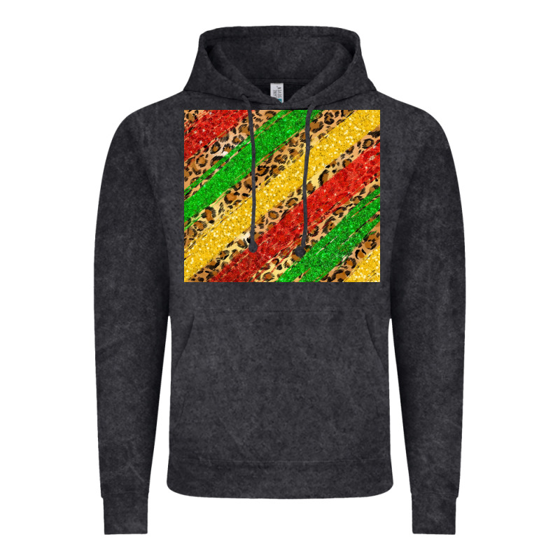 African Colors Leopard Vintage Hoodie by Zillion Design Studio | Teevron