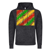 Vintage Black African colors leopard Vintage Hoodie - Zillion Design Studio