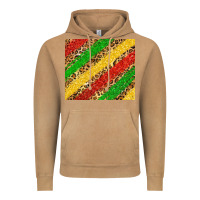 Vintage Camel African colors leopard Vintage Hoodie - Zillion Design Studio
