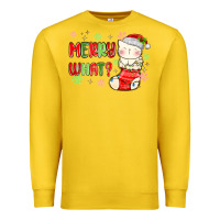 Lemon merry what christmas cat Premium Sweatshirt - MaliasSmallBusiness
