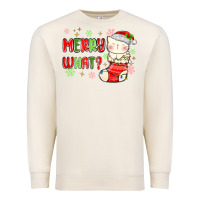 Sandshell merry what christmas cat Premium Sweatshirt - MaliasSmallBusiness
