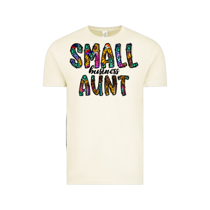 Small Business Aunt Vintage Tee by CowhideDigitalArt | Teevron