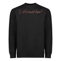 Black thankful Heavyweight Sweatshirt - FaDigitalArtStudio