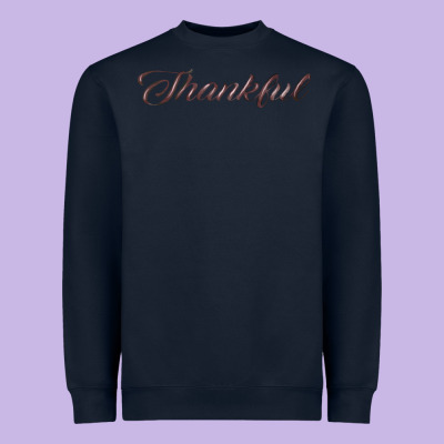Thankful Heavyweight Sweatshirt Designed By Fadigitalartstudio