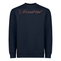 Navy thankful Heavyweight Sweatshirt - FaDigitalArtStudio