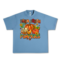 Pebble Blue farm fresh pupkins Urban Heavy Tee - AdoDesignShop