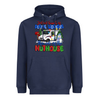 Navy jolliest bunch of postal workers this side of the Heavyweight Hoodie - MaliasSmallBusiness