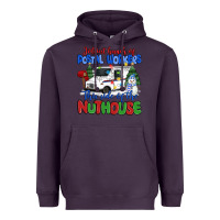 Plum jolliest bunch of postal workers this side of the Heavyweight Hoodie - MaliasSmallBusiness