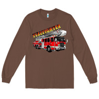 Chestnut firefighter fire truck Long Sleeve Tee - Artiststas