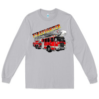 Moon Dust firefighter fire truck Long Sleeve Tee - Artiststas