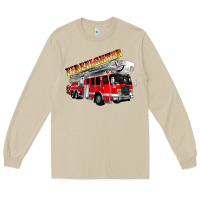 Mushroom firefighter fire truck Long Sleeve Tee - Artiststas