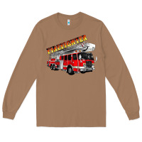 Toasted Coconut firefighter fire truck Long Sleeve Tee - Artiststas