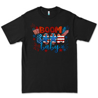 Black boom boom baby 4th of july Premium Tee - BarkalooDesign