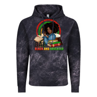 Cloud Black Bae black and educated Vintage Hoodie - Zillion Design Studio