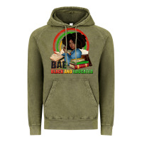 Vintage Olive Bae black and educated Vintage Hoodie - Zillion Design Studio