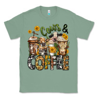 Sage cows and coffee cups Classic Tee - Jasminsmagicworld