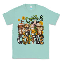 Seafoam cows and coffee cups Classic Tee - Jasminsmagicworld