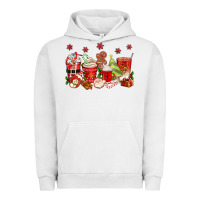 Pigment Lunar Rock Christmas coffee cups Urban Hoodie - texasbilliewilder