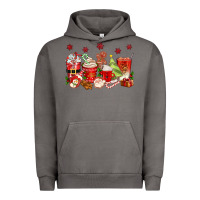 Pigment Tornado Christmas coffee cups Urban Hoodie - texasbilliewilder