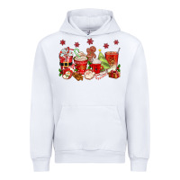 White Christmas coffee cups Urban Hoodie - texasbilliewilder
