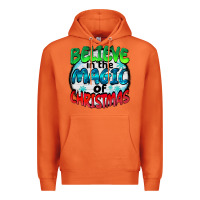 Carrot believe in the magic of christmas Premium Hoodie - BarkalooDesign