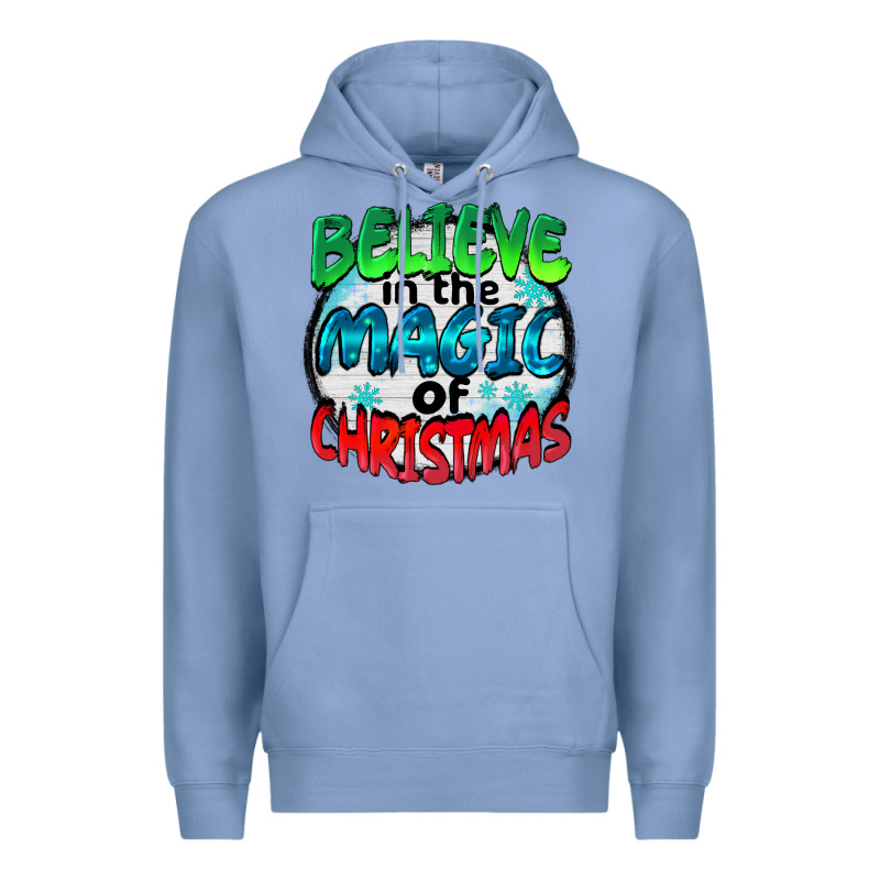 Believe In The Magic Of Christmas Premium Hoodie by BarkalooDesign | Teevron