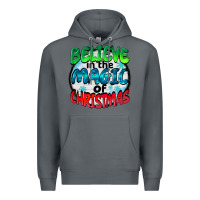 Rock believe in the magic of christmas Premium Hoodie - BarkalooDesign