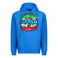 True Royal believe in the magic of christmas Premium Hoodie - BarkalooDesign