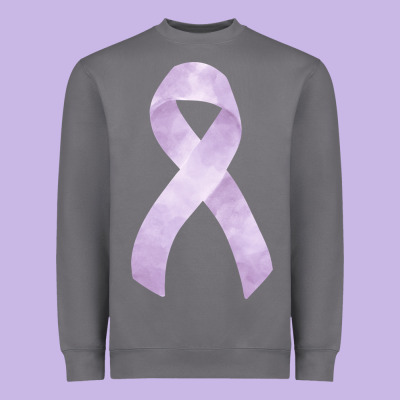 Testicular Cancer Ribbon Fa Element Heavyweight Sweatshirt Designed By Fadigitalartstudio