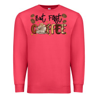 Cardinal but first coffee Premium Sweatshirt - MaliasSmallBusiness