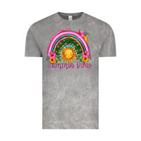 Cloud Rock summer vibes  rainbow Vintage Tee - HRA Design Shop