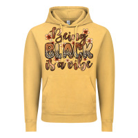 Vintage Mustard Being black is a vibe Vintage Hoodie - Zillion Design Studio