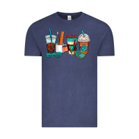 Vintage Denim math teacher coffee cups Vintage Tee - AdoDesignShop