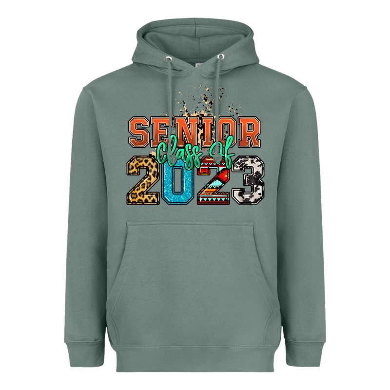 Senior Class Of 2023 Heavyweight Hoodie by NancyCooperArtShop | Teevron