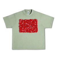 Oil Green bandana background Urban Heavy Tee - AdoDesignShop