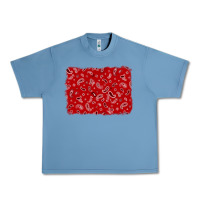 Pebble Blue bandana background Urban Heavy Tee - AdoDesignShop