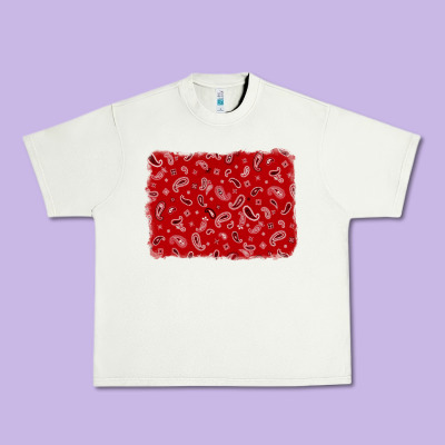 Bandana Background Urban Heavy Tee Designed By Adodesignshop