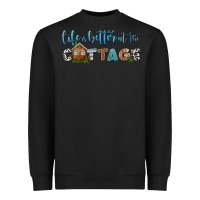Black life is better at the cottage Heavyweight Sweatshirt - HRA Design Shop
