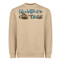 Mushroom life is better at the cottage Heavyweight Sweatshirt - HRA Design Shop