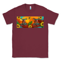 Burgundy cowgirls just wanna have fun mug 15 oz Classic Tee - Artiststas