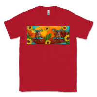 Red cowgirls just wanna have fun mug 15 oz Classic Tee - Artiststas