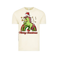 Vintage Arctic merry christmas unicorn Vintage Tee - FaDigitalArtStudio