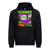 Horror Movies And Chill Urban Hoodie | Teevron