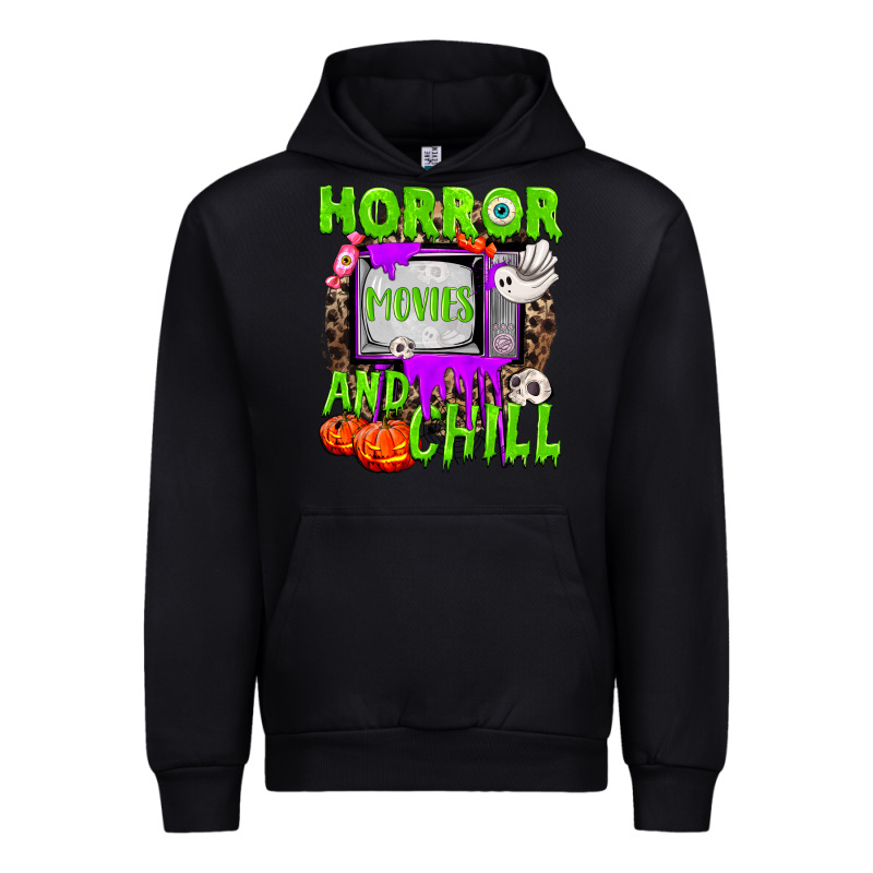 Horror Movies And Chill Urban Hoodie by NancyCooperArtShop | Teevron