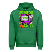 Emerald Horror movies and chill Urban Hoodie - NancyCooperArtShop